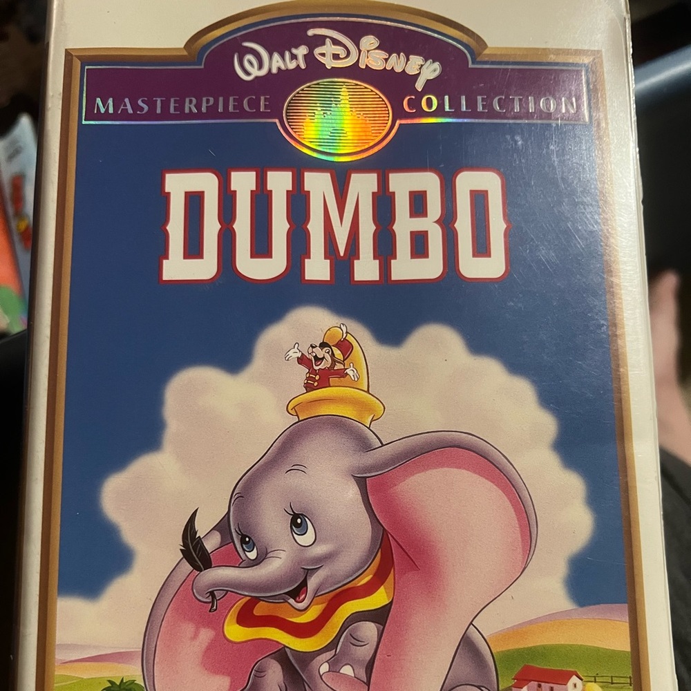 Rare dumbo vhs tape